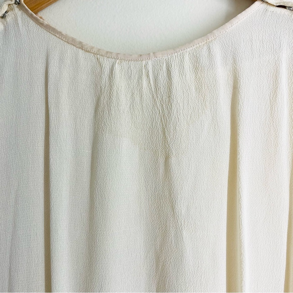 Vintage Antique 1920s Flapper Dress Handmade Flower Detail - Picture 16 of 16